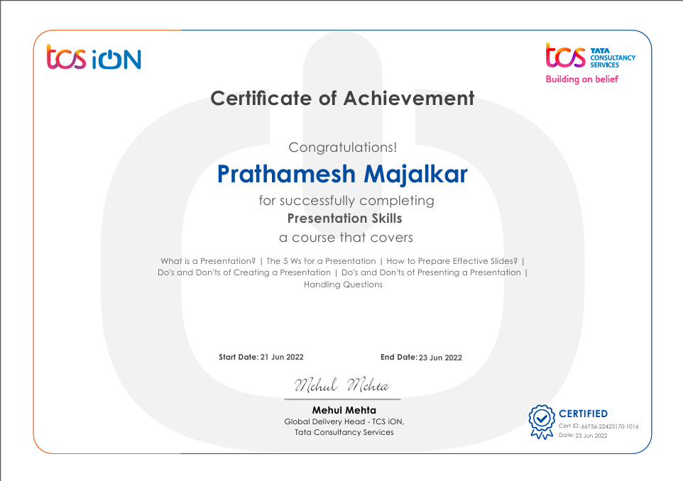 Certificate 4