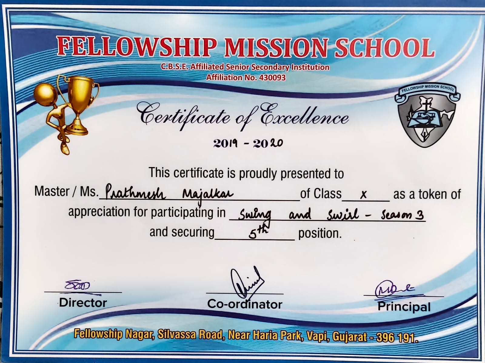 Certificate 4